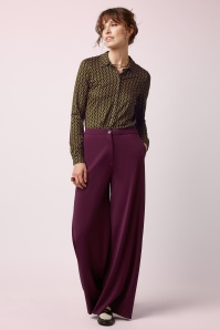 King Louie - Pantalon Peppa Dana en prune
