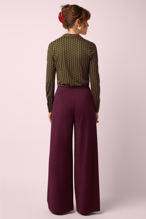 King Louie - Pantalon Peppa Dana en prune 4