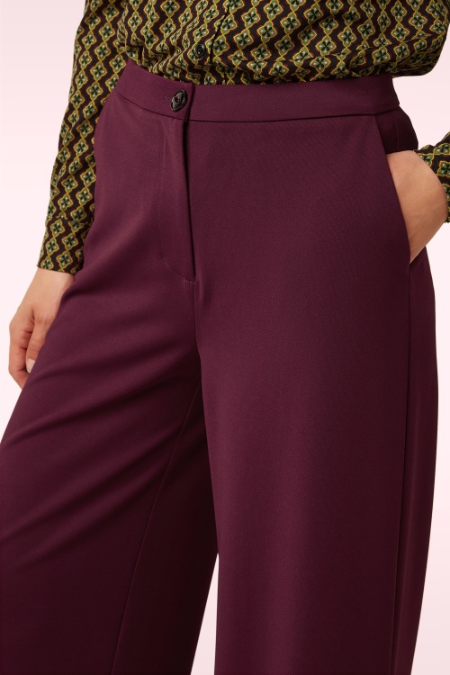 King Louie - Pantalon Peppa Dana en prune 2