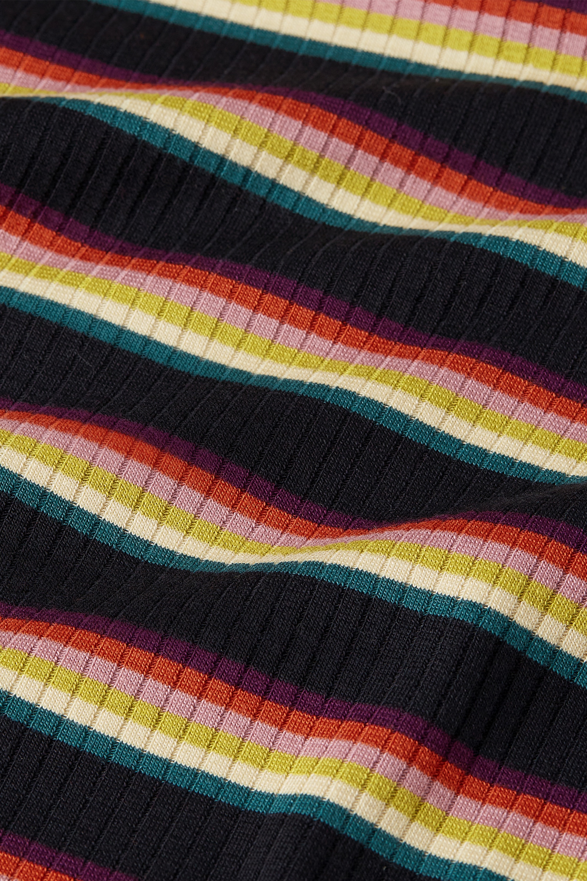 King Louie - Rollneck Lottie Stripe Top in Imperial Purple 3