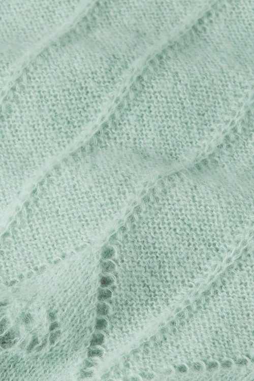 King Louie - Lia Hiver Strickoberteil in Mintgrün 3