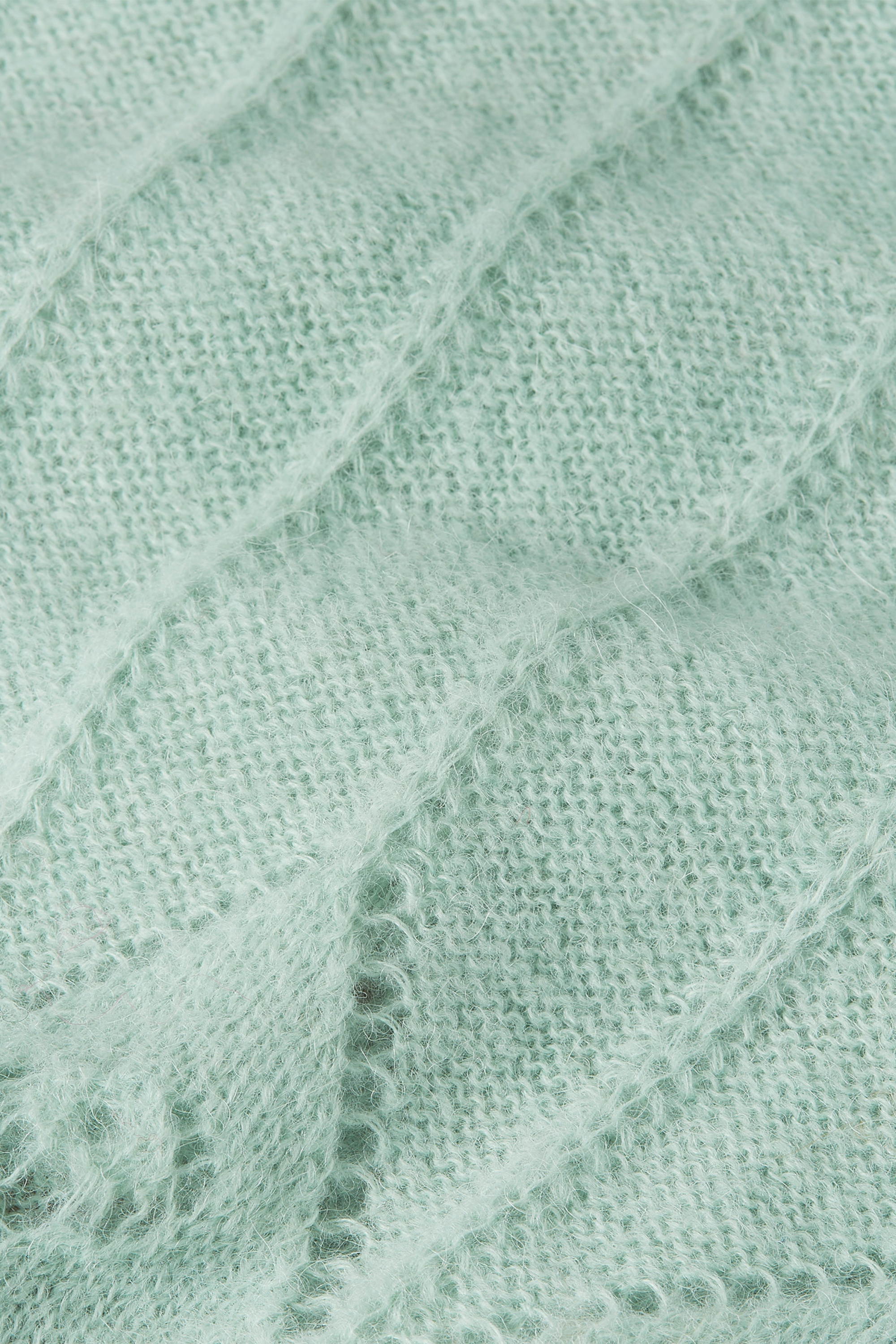 King Louie - Lia Hiver Strickoberteil in Mintgrün 3