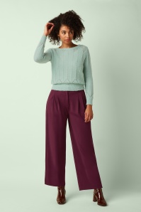 King Louie - Lia Hiver Strickoberteil in Mintgrün