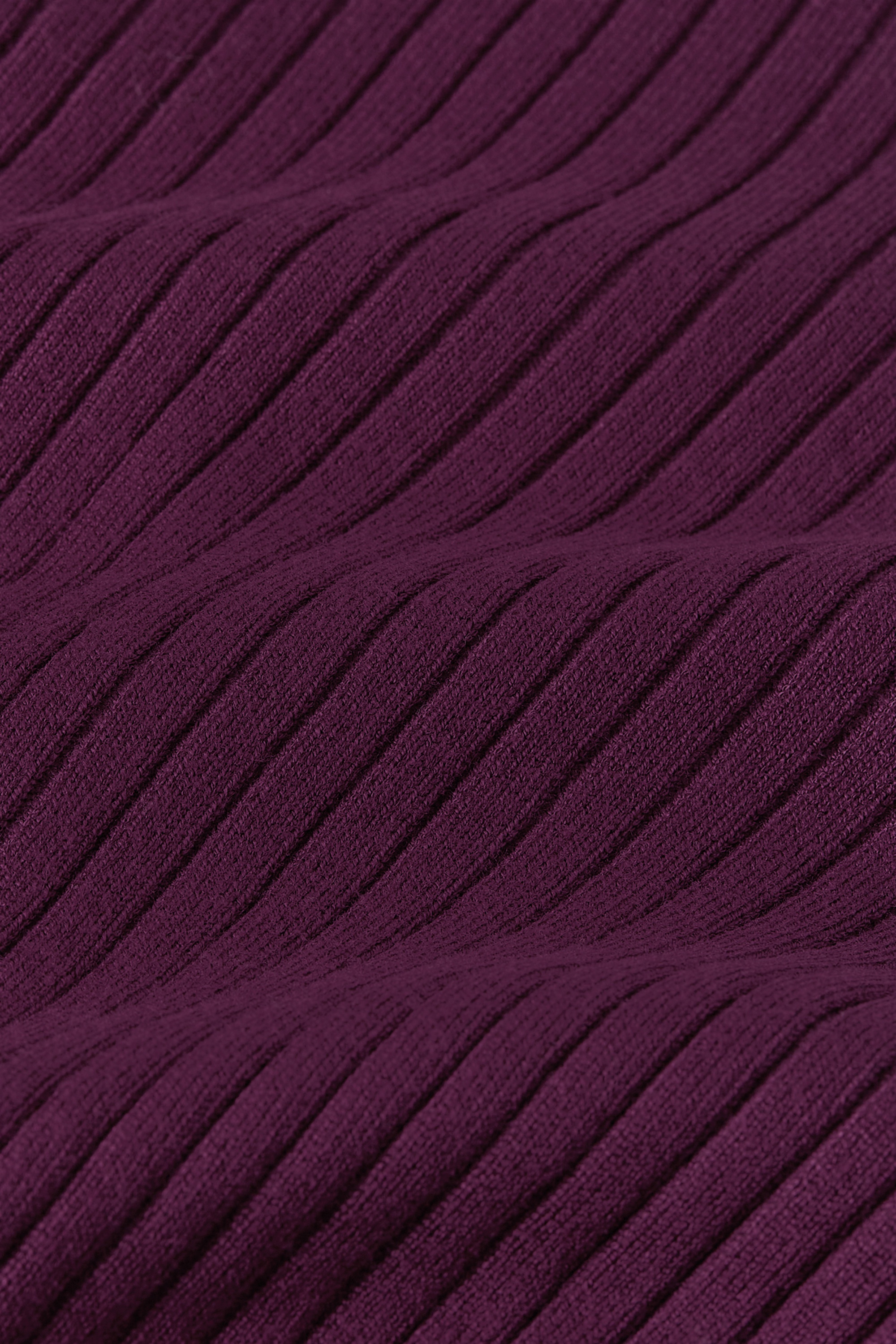 King Louie - Mila Rib Match Knit cardigan in caspia paars 4