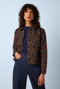 King Louie - Veste courte Pearl Vignon en bleu soirée