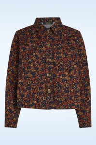 King Louie - Veste courte Pearl Vignon en bleu soirée 2