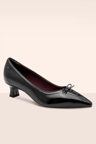 Tamaris - The Coquette Kitten Heel pumps in zwart 3