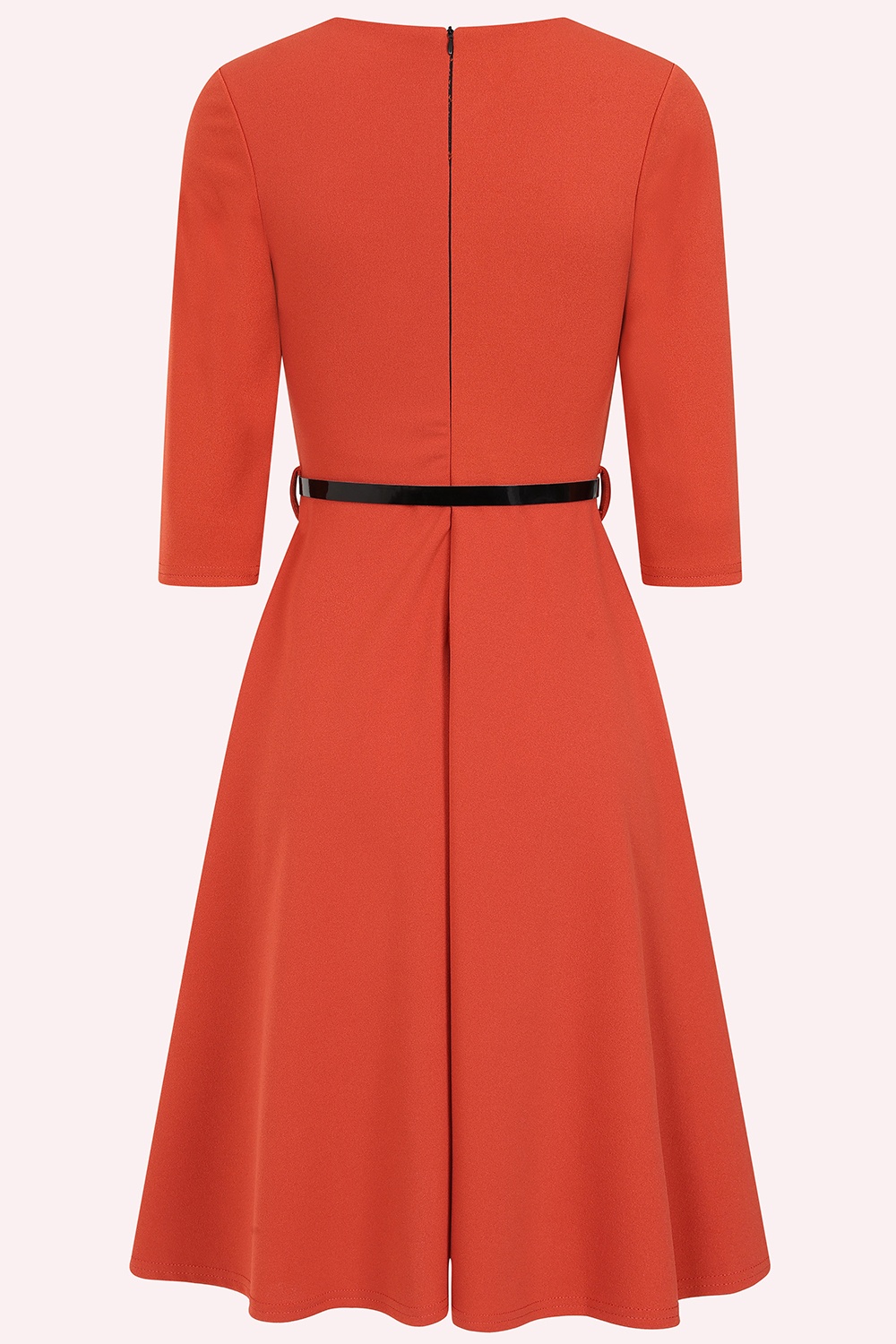 Vintage Chic for Topvintage - Topvintage exclusive ~ Reba Swing Dress in Rust 3