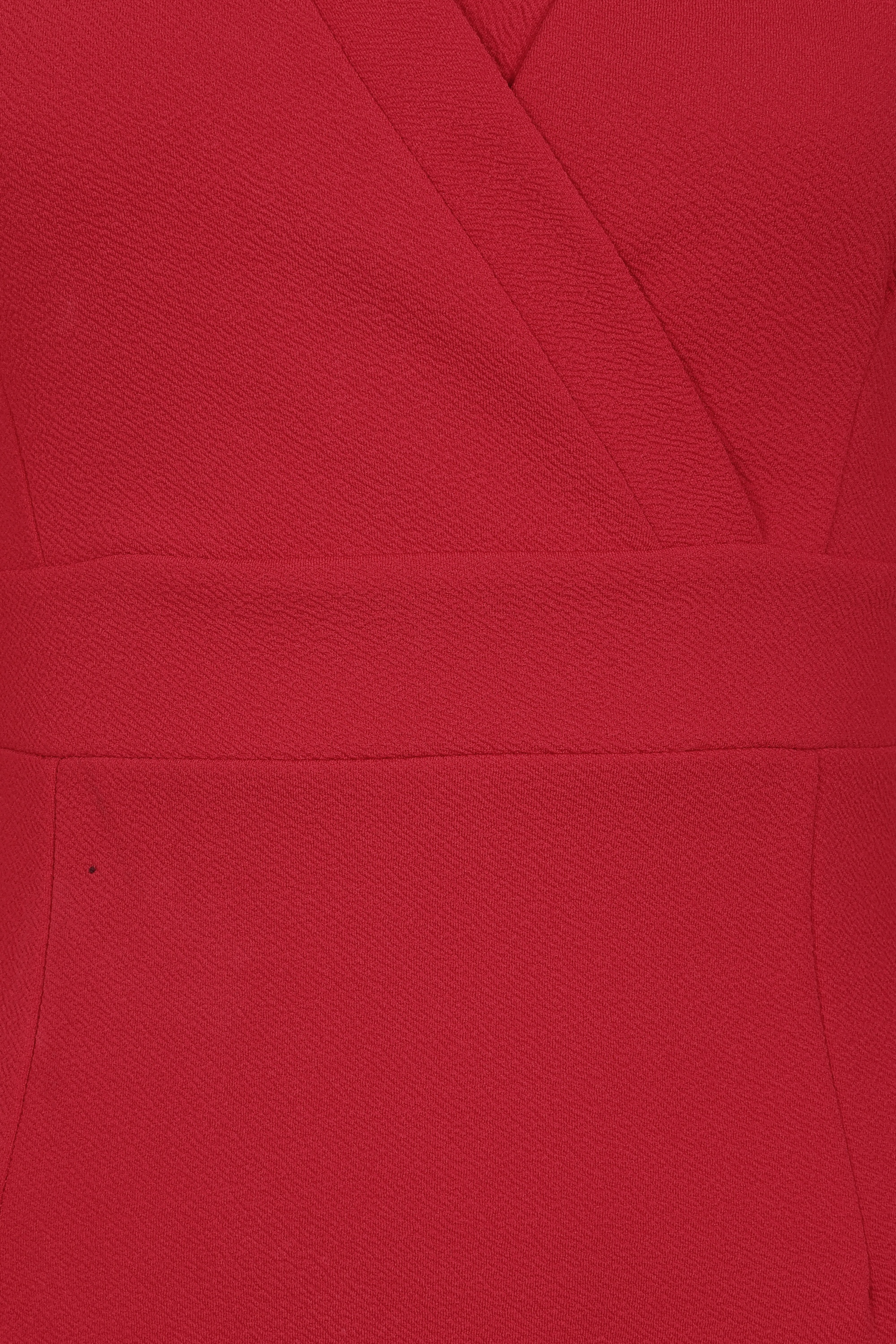 Vintage Chic for Topvintage - Topvintage exclusive ~ Margo Pencil Dress in Lipstick Red 2