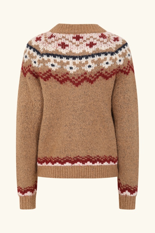 Banned Retro - Kimmy Knit cardigan in bruin 2