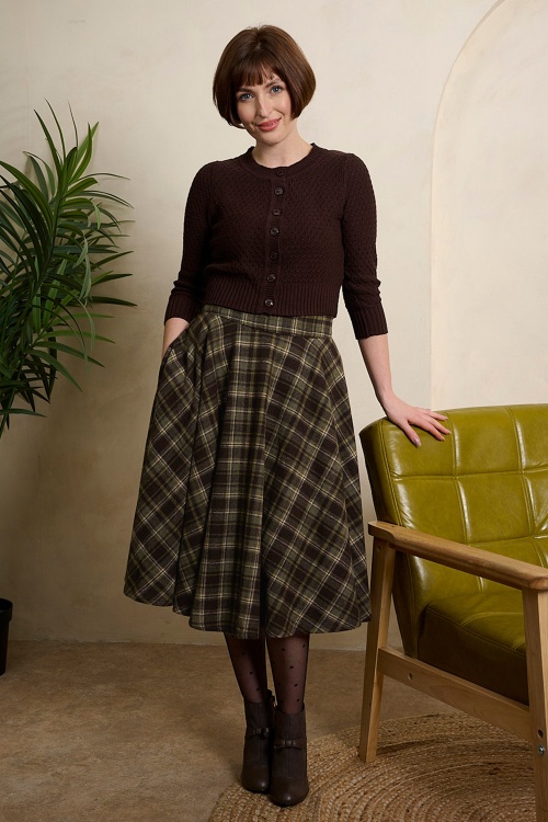 Banned Retro - Cary Library Check rok in bruin