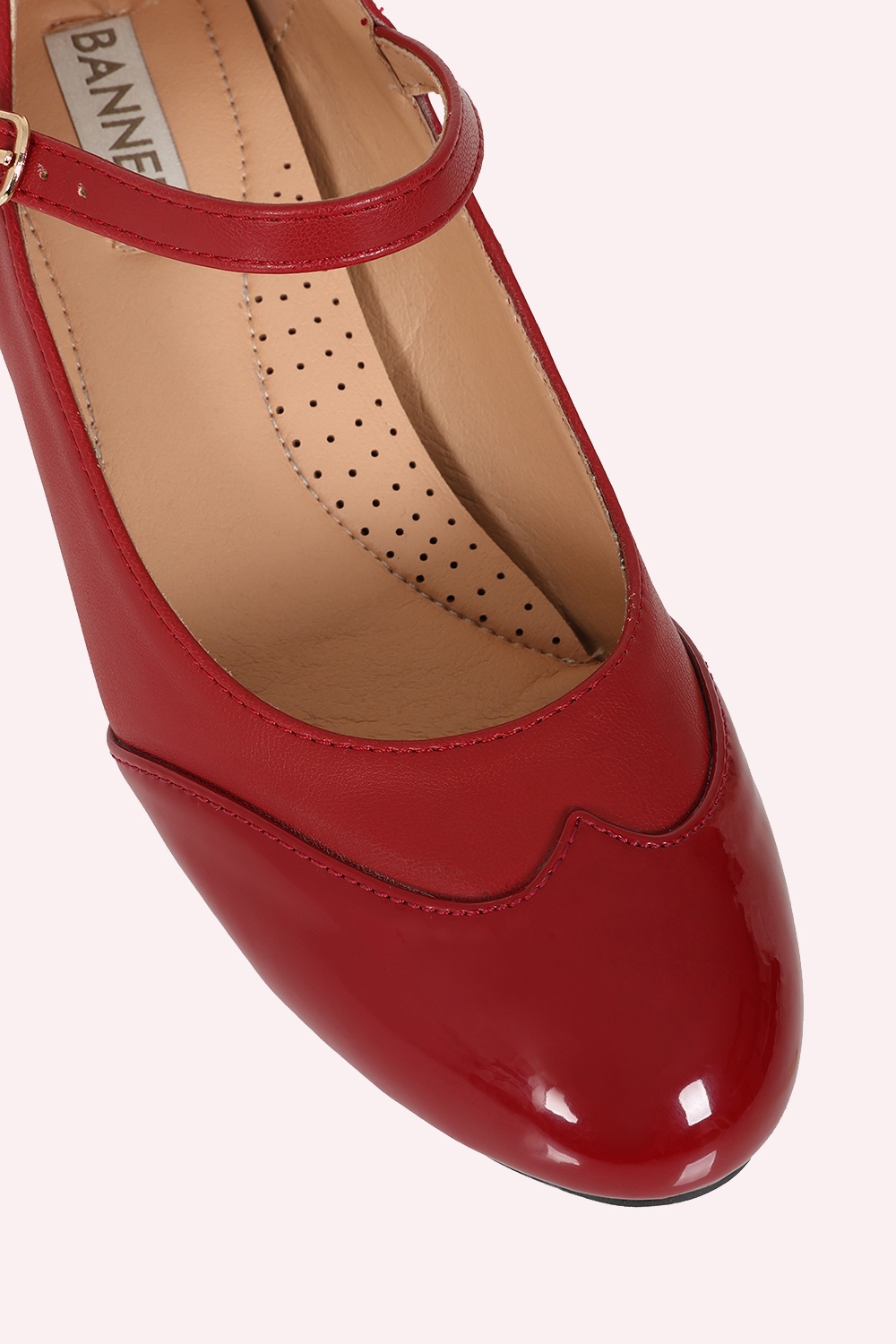 Banned Retro - Broadway Belle Mary Jane Pumps in Red 2