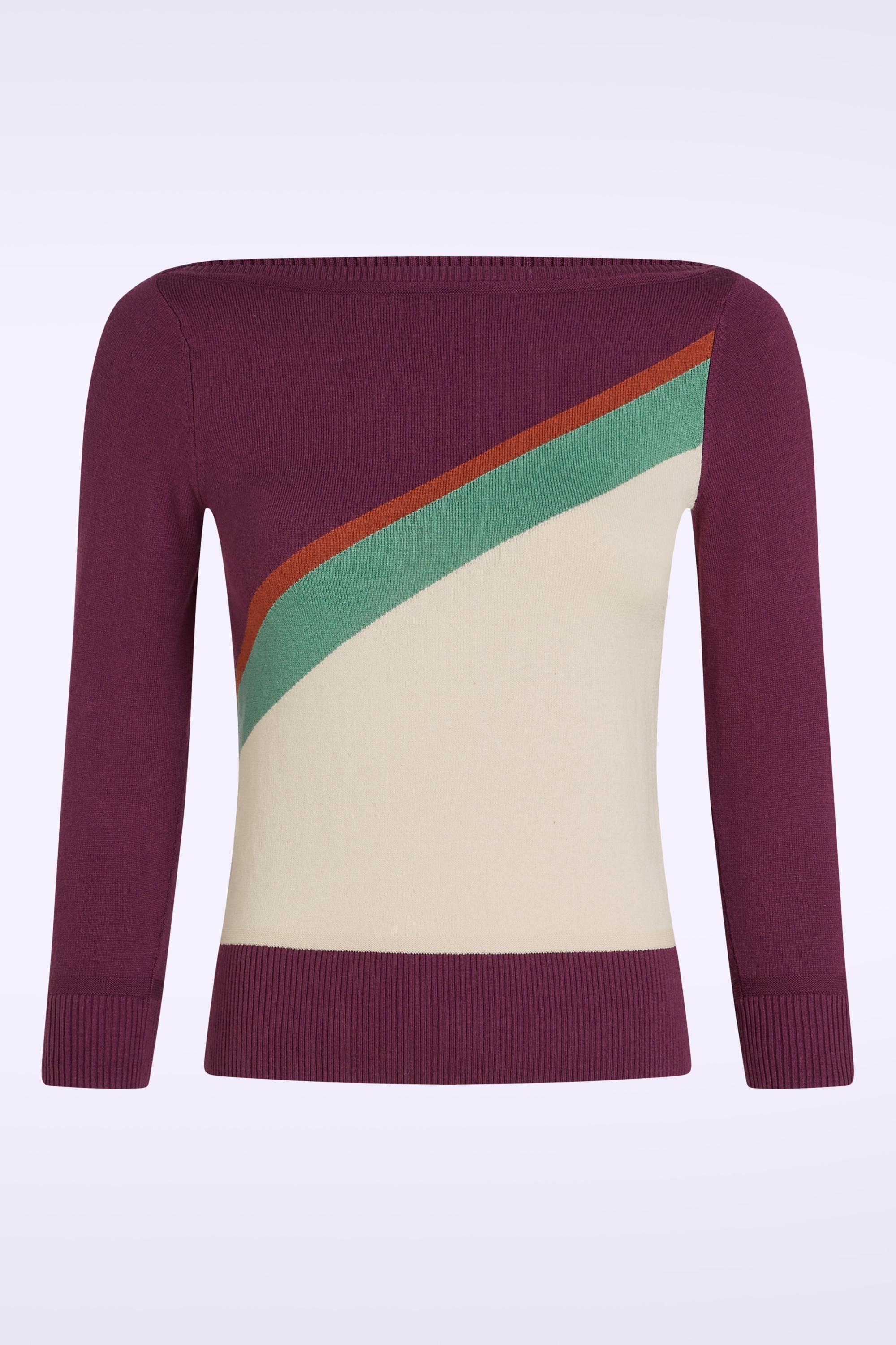 King Louie - Eda Fume Top in Caspia Purple 2