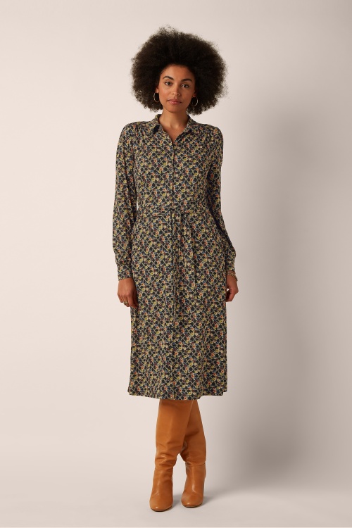 King Louie - Carina Madee Kleid in Schwarz