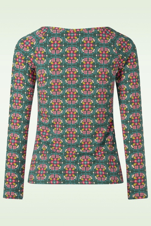 Blutsgeschwister - Savoir Vivre Top in Cowgirl Flower 5