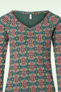 Blutsgeschwister - Savoir Vivre Top in Cowgirl Flower 3