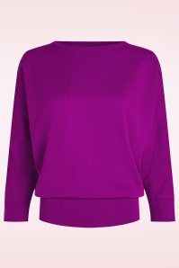 King Louie - Valentina Bonne Oberteil in Violett-Rosa 3