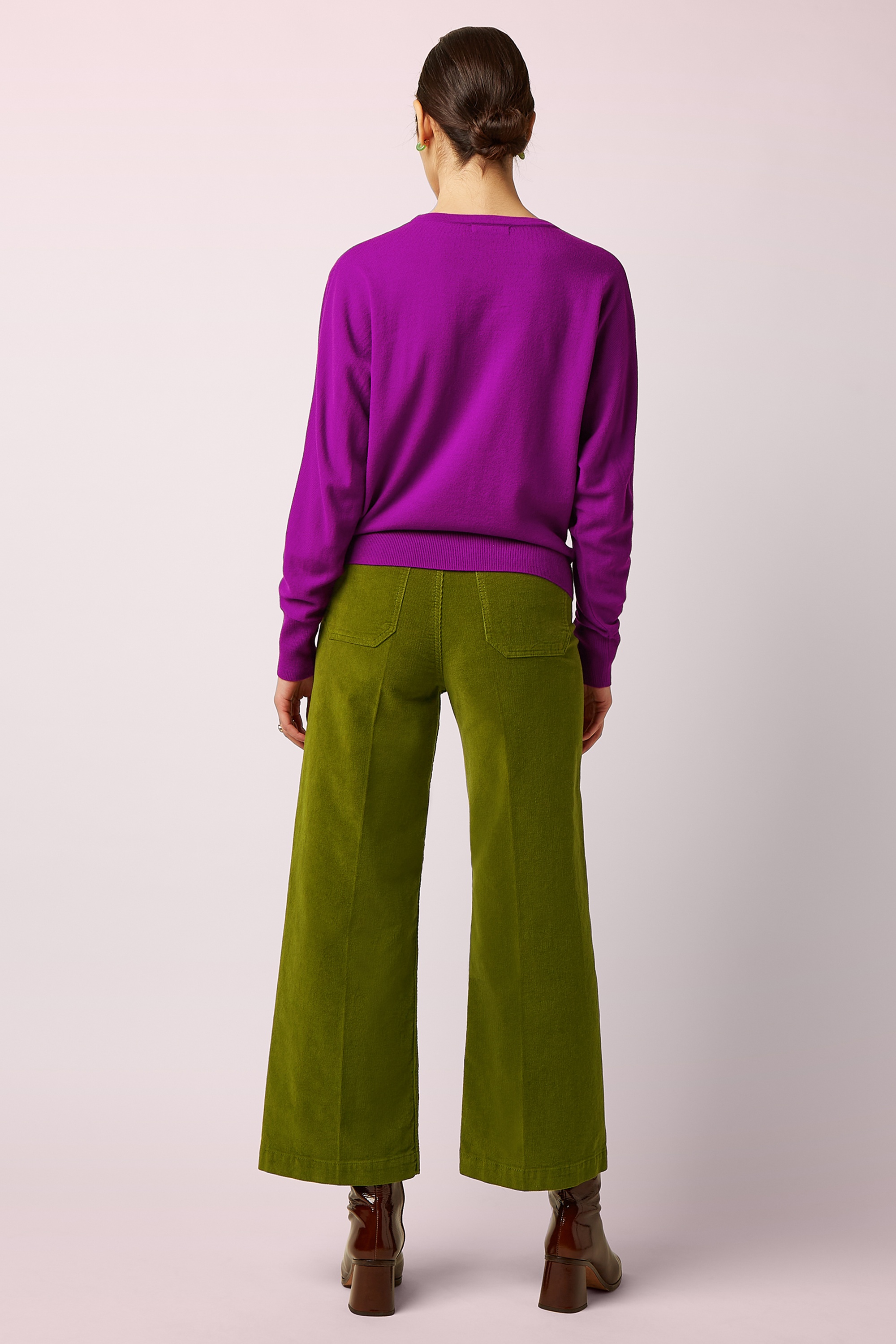 King Louie - Valentina Bonne Oberteil in Violett-Rosa 4
