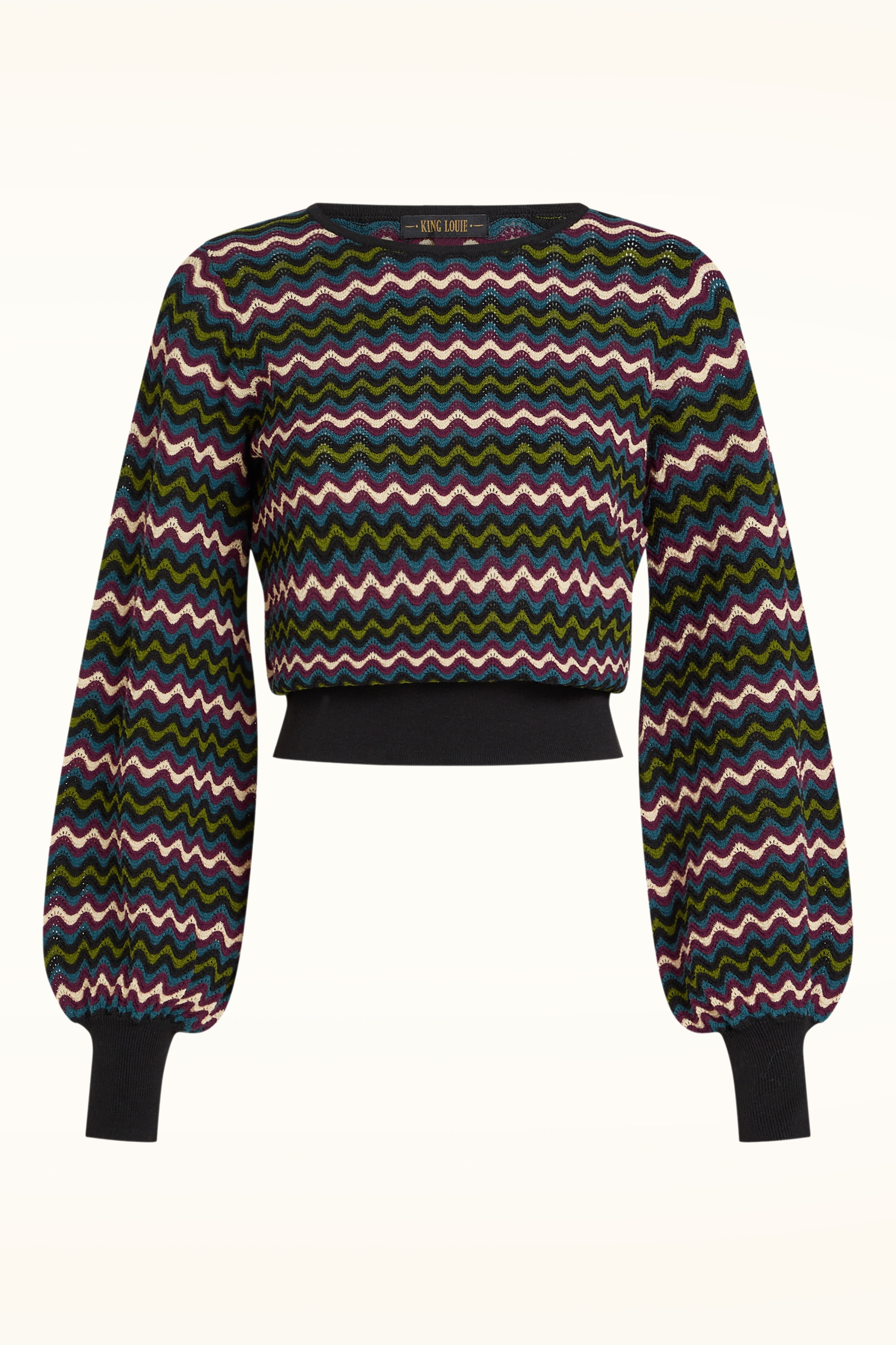 King Louie - Bell Wyler Top in Black 2