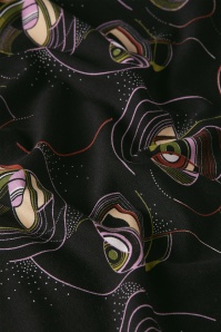 King Louie - Maisie Dolly Bluse in Schwarz 4