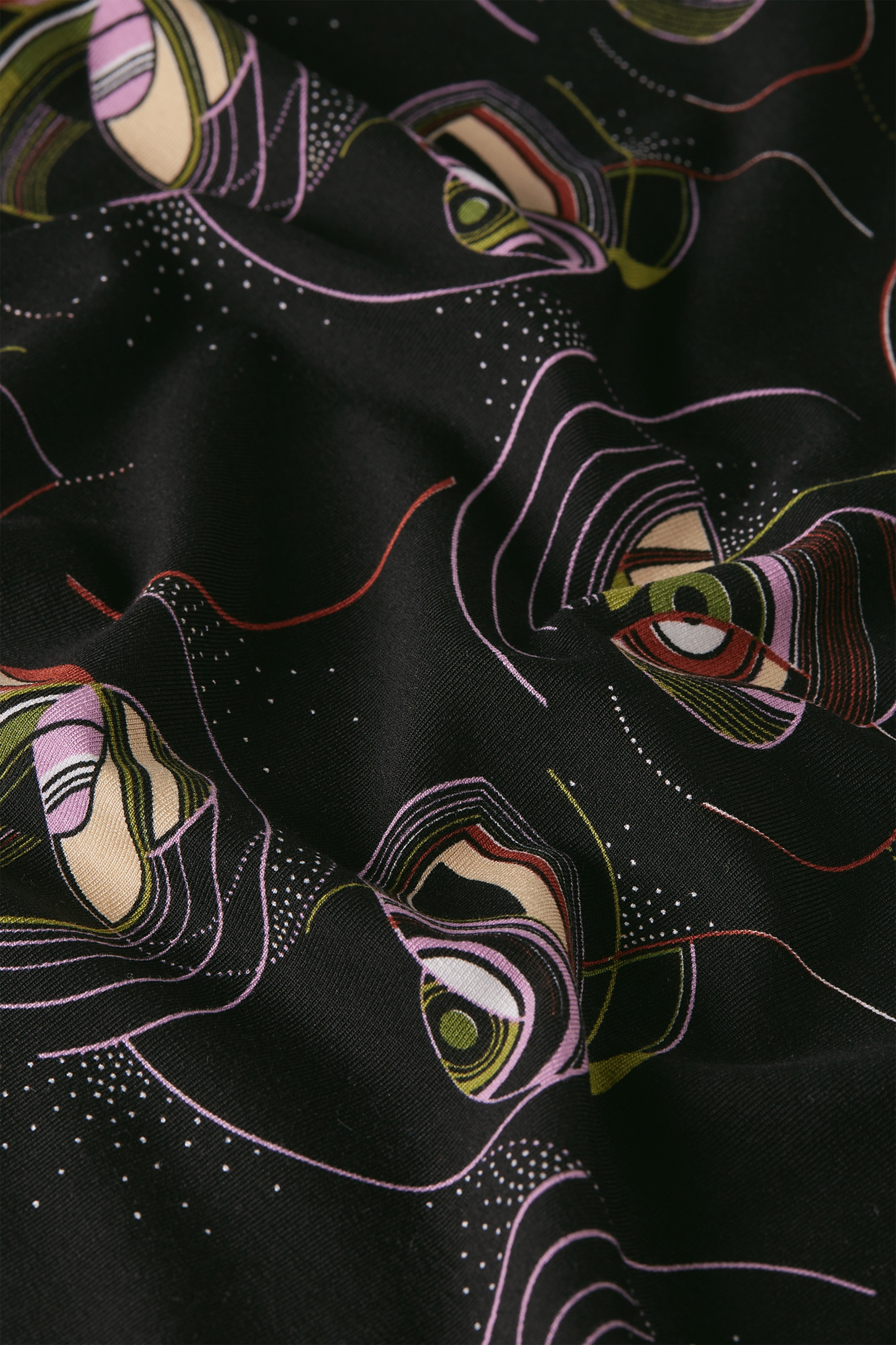 King Louie - Maisie Dolly Bluse in Schwarz 4