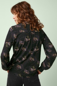 King Louie - Maisie Dolly Bluse in Schwarz 5