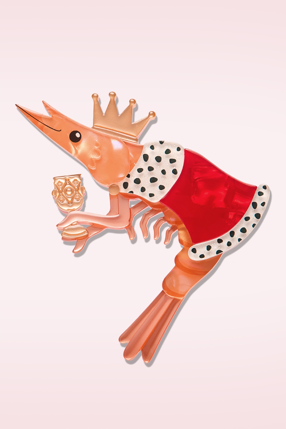 Erstwilder - Broche Pascal the King Prawn 
