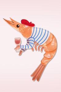 Erstwilder - Broche Pascal the Parisian Prawn 