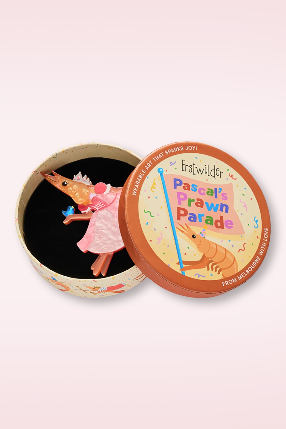 Erstwilder - Broche Pascal the Princess Prawn 2