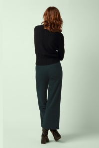 King Louie - Federica Reyna Check broek in zwart 5