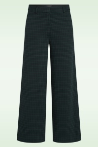 King Louie - Federica Reyna Check broek in zwart 2
