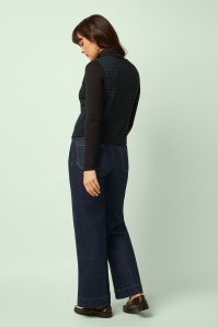 King Louie - Bianca Reyna Check gilet in zwart 6