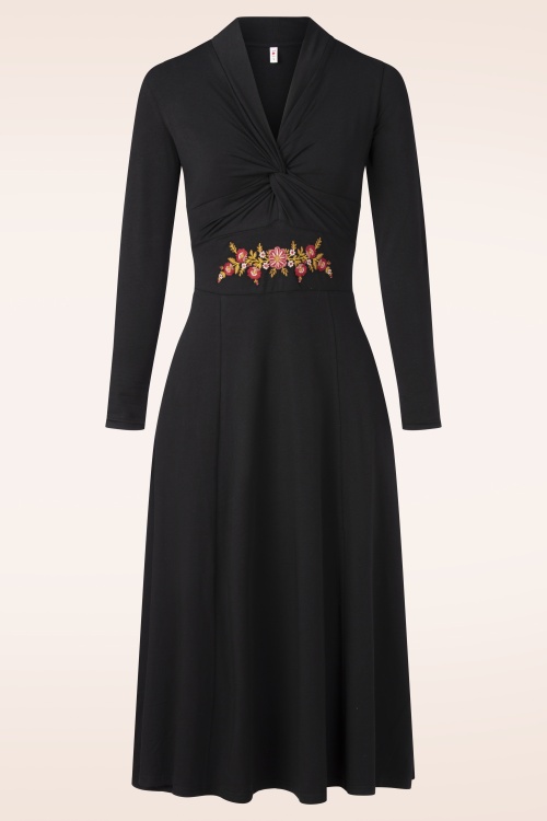 Blutsgeschwister - Robe Hot Knot Shawl en Black and Strong 2