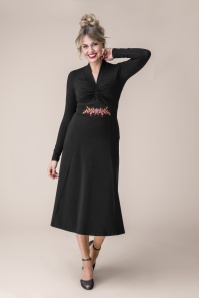 Blutsgeschwister - Robe Hot Knot Shawl en Black and Strong