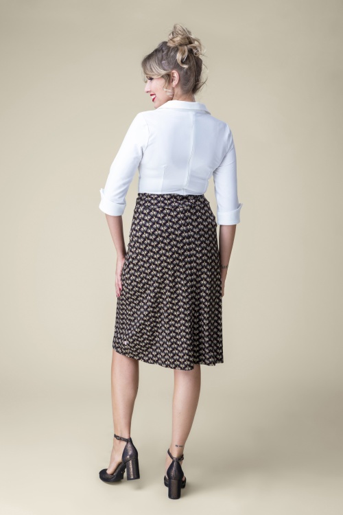 Blutsgeschwister - Jupe à fleurs Tender Slender en jersey Flor De Caballera 2
