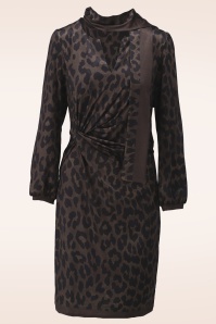 K-Design - Night Safari Dress in Leopard