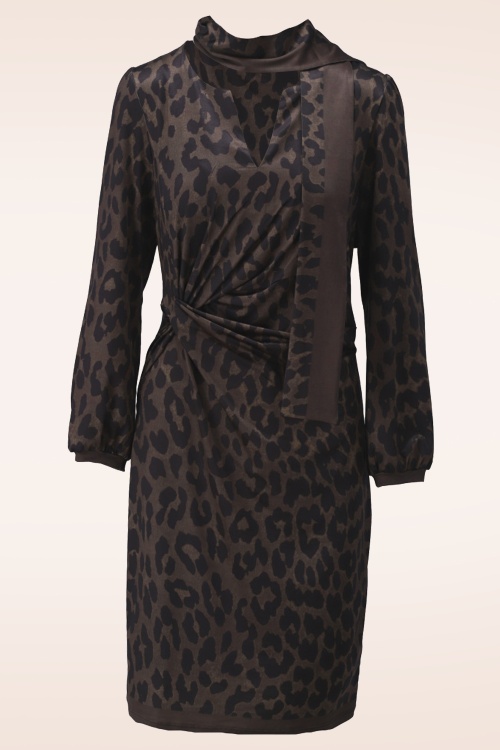 K-Design - Night Safari Dress in Leopard