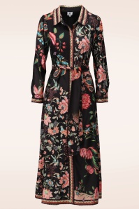 K-Design - Flora Fête Maxi Dress in Black 2
