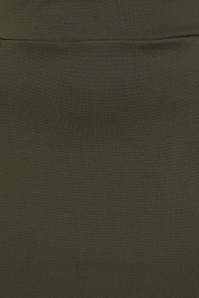 Vintage Chic for Topvintage - Topvintage exclusive ~ Loreen Pencil Skirt in Khaki Green 2