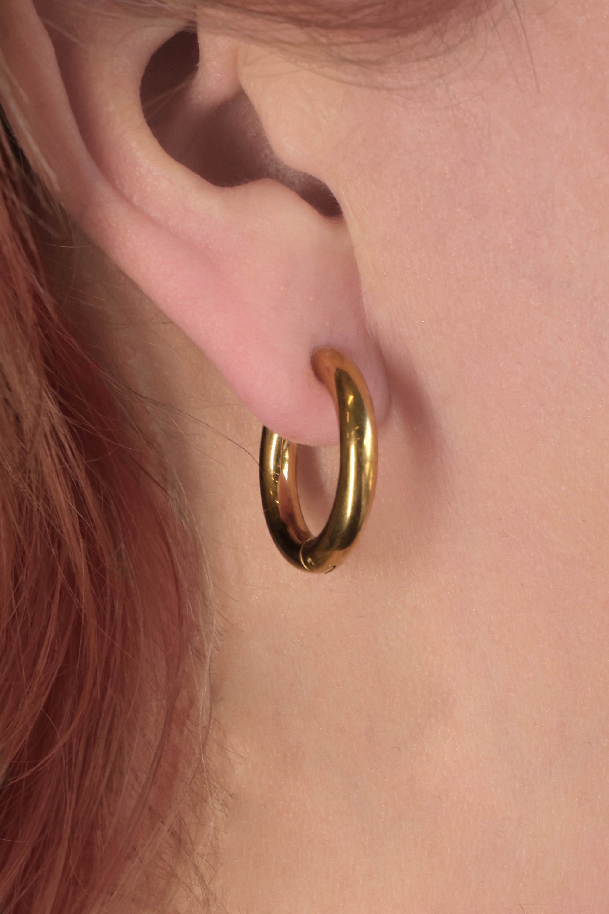 Urban Hippies - Large Hoops Earrings in Gold