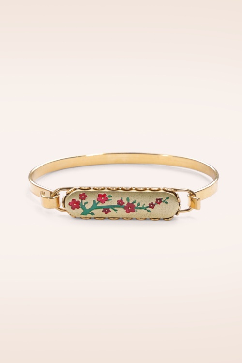 Urban Hippies - Bracelet Small Blossom en plaqué or