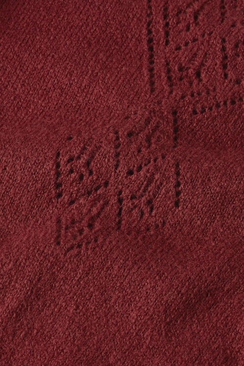 King Louie - Mauve Farfalle top in hennarood 4