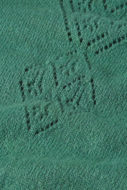 King Louie - Mauve Farfalle Top in Fir Green 4