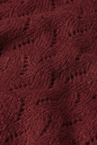 King Louie - Raglan Farfalle cardigan in hennarood 4