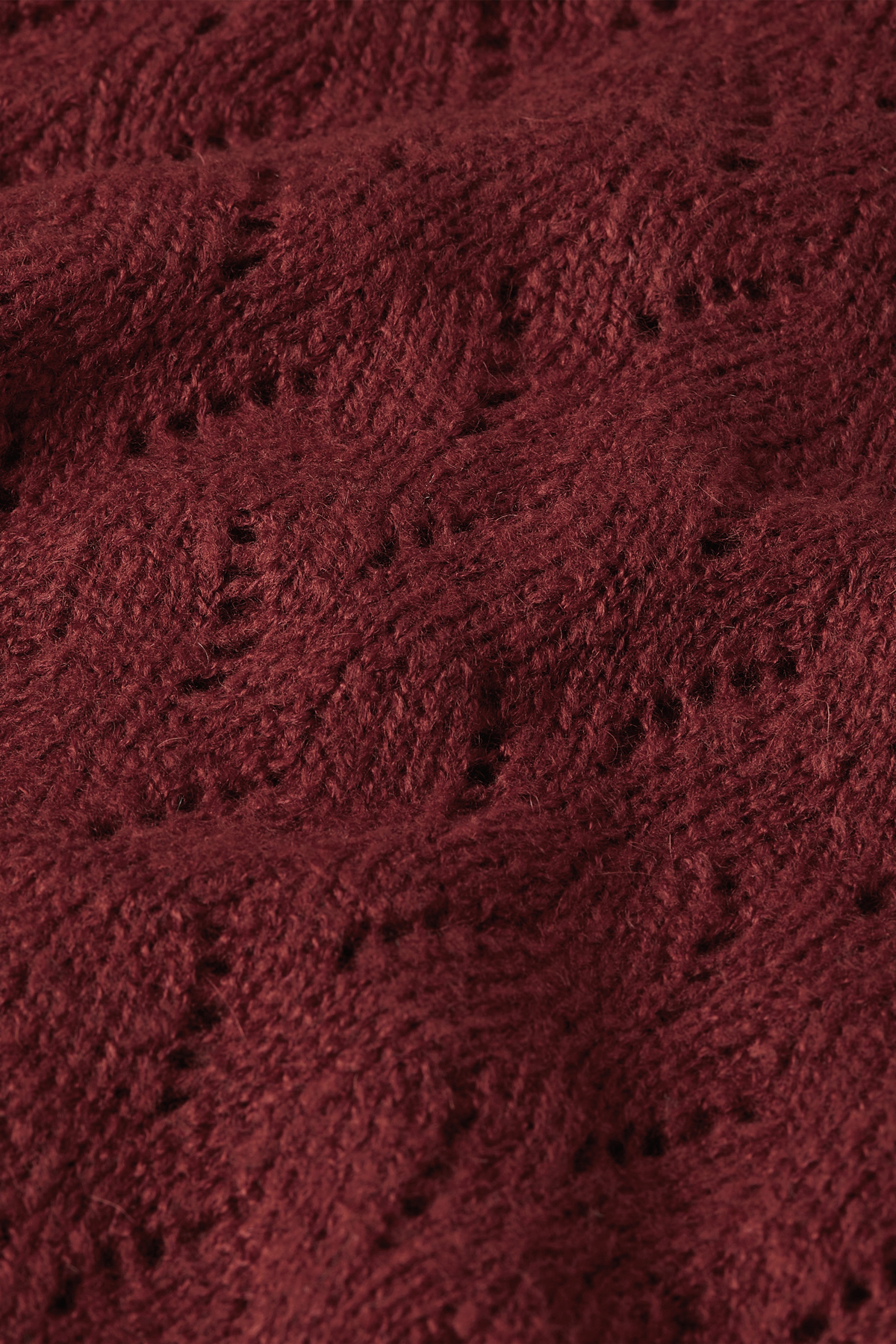 King Louie - Raglan Farfalle cardigan in hennarood 4