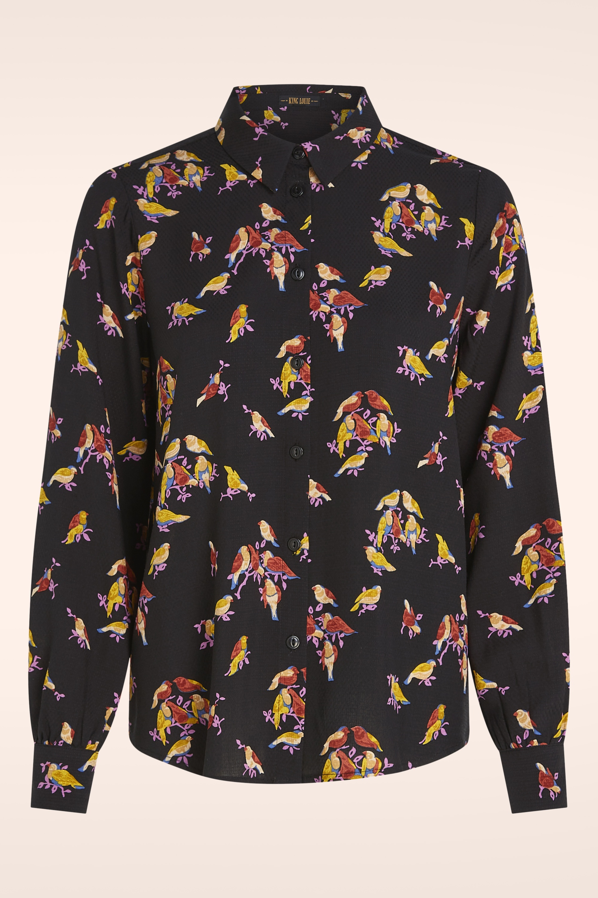 King Louie - Maisie Tatum Blouse in Black 2