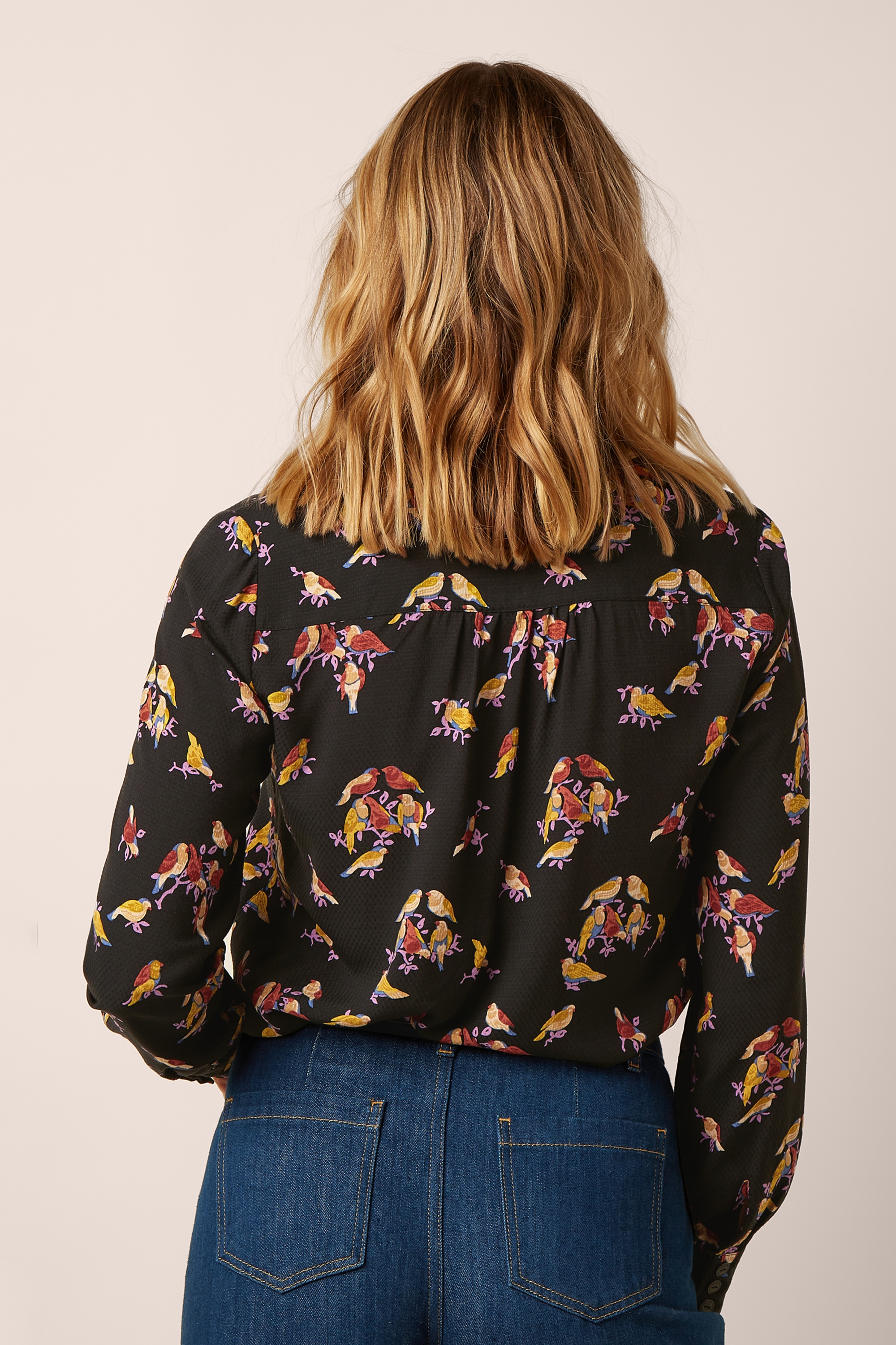 King Louie - Maisie Tatum Blouse in Black 3
