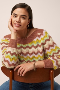 King Louie - Erin Mesa top in bronsbruin 3