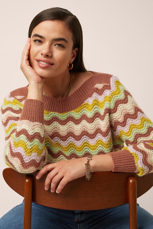 King Louie - Erin Mesa top in bronsbruin 3