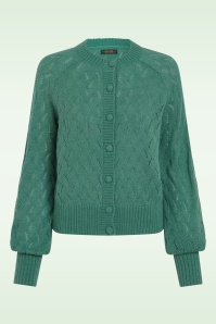 King Louie - Raglan Farfalle cardigan in varengroen 2